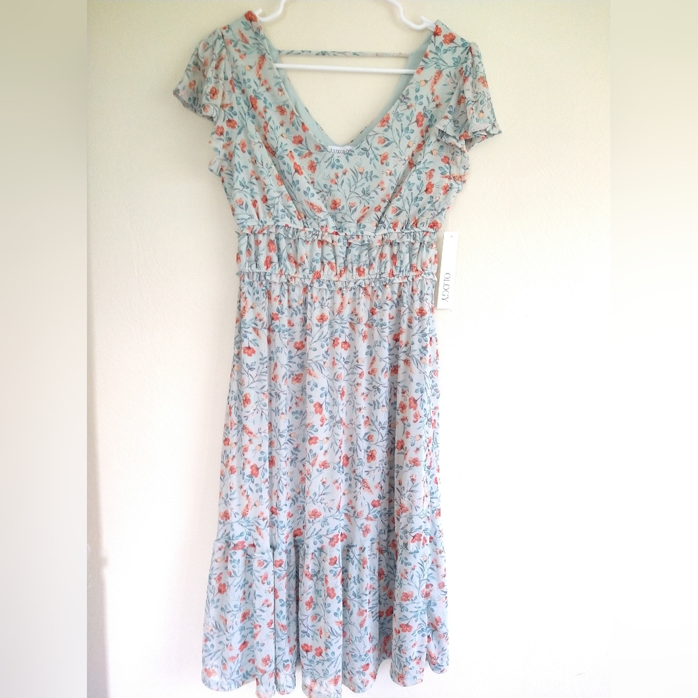 Luxology Floral Dress